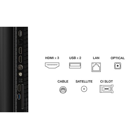 TCL 65P7K 65" 4K UHD Smart TV - Stunning Brushed Metal Design for Ultimate Viewing Experience!